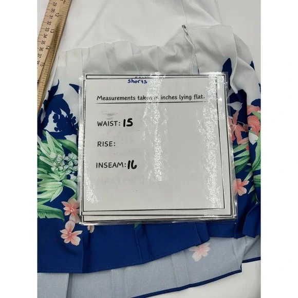 NWT Tommy Bahama‎ Everyday Active Golf Tennis Pleated Skort Floral Pickleball - Picture 9 of 9